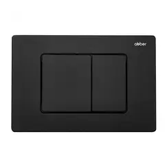 Кнопка смыва ABBER AC0120MB черная матовая