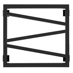 Полотенцесушитель Secado Мирано водяной, ЧЕРНЫЙ МАТОВЫЙ