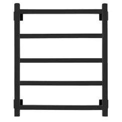 Полотенцесушитель Secado Корато 1 водяной, ЧЕРНЫЙ МАТОВЫЙ