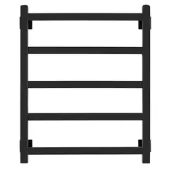 Полотенцесушитель Secado Корсико 1, водяной, ЧЕРНЫЙ МАТОВЫЙ