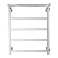 Полотенцесушитель Secado Корсико 1 СП, с полочкой , водяной, хром