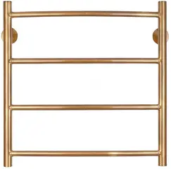 Полотенцесушитель латунный Secado Милан 1 плюс водяной, бронза