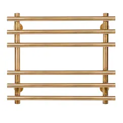 Полотенцесушитель латунный Secado Турин плюс водяной, бронза