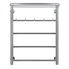 Полотенцесушитель Secado Триада 1 КСП , с крючками и полочкой , электрический L/R хром