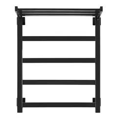 Полотенцесушитель Secado Корсико 1 СП , с полочкой,  электрический L/R черный матовый