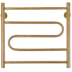 Полотенцесушитель латунный Secado Валенсия 2  электрический L/R бронза