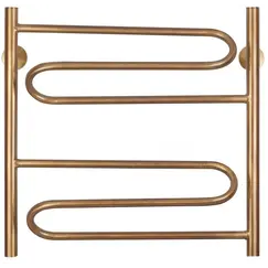 Полотенцесушитель латунный Secado Валенсия , электрический L/R бронза