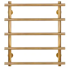 Полотенцесушитель латунный Secado Турин 1  электрический L/R  бронза