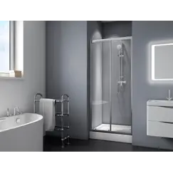 Душевая дверь BelBagno DUE-BF-1-C-Cr