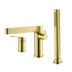 Смеситель на борт ванны BelBagno DELTA DEL-BVD3-BORO