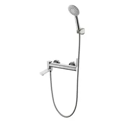 Смеситель для ванны и душа c ручным душем BelBagno ETNA ETN-SET-VDH-IN