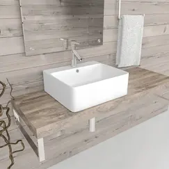 Раковина накладная ESBANO  "CIRCON-46" (white).