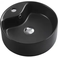 Раковина накладная ESBANO  "BERYL" (matt black)