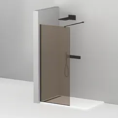 Душевая перегородка CEZARES LIBERTA-L-1-BR-NERO