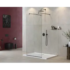 Душевая перегородка CEZARES LIBERTA-L-2-C-NERO