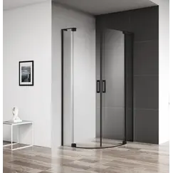 Душевой уголок  CEZARES SLIDER-R-2-C-NERO