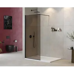 Душевая перегородка CEZARES LIBERTA-L-1-BR-NERO