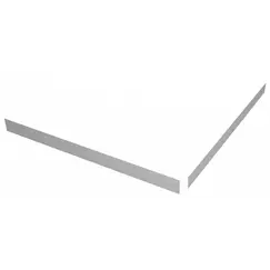 Экран плоский из искусственного мрамора CEZARES TRAY-S-A-90-SCR-W