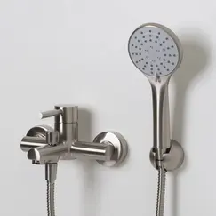 Смеситель для ванны WasserKRAFT Wern  4201 никель