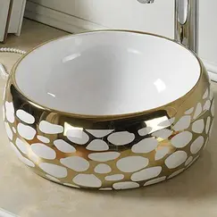 Раковина накладная MELANA MLN-5004GP-3