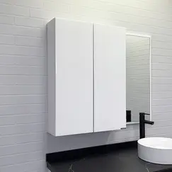 Шкаф подвесной Comforty Лозанна-60 белый глянец