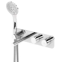 Встраиваемый термостатический смеситель для ванны и душа однорычажный CEZARES CZR-B-VDM1-T-NOP