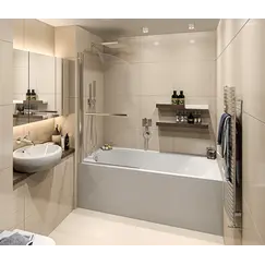 Шторка для ванны Good Door SCREEN R/R-HT-80-C-CH  80*140