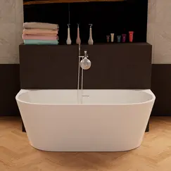 Ванна акриловая Frank F6163 White 170х80