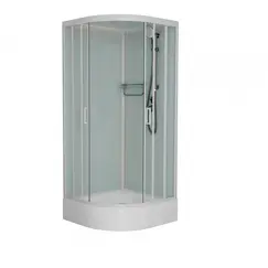 Душевая кабина Frank F400/1 М White  матовое стекло