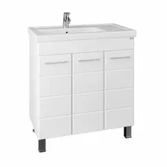 Тумба напольная СаНта Омега 80 без раковины ,3 дверцы