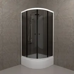 Душевое ограждение Triton ГРЭЙ B средний поддон