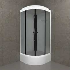 Душевая кабина Triton ГРЭЙ-ВАЙТ В средний поддон