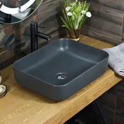 Раковина MELANA MLN-320353MDG матовая темно-серая
