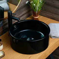 Раковина MELANA MLN-7076b/7078AB (черная)