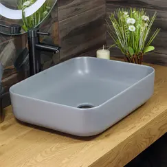 Раковина MELANA MLN-320353MG матовая серая