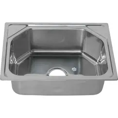 Мойка 6045 MELANA 0,8/210 врезная  с сифоном