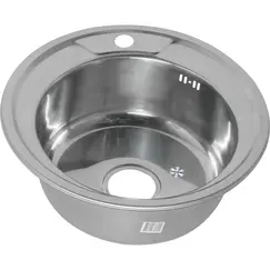 Мойка 490 MELANA 0,8/180 врезная  с сифоном