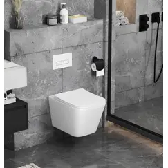 Унитаз Ceruttispa  MAIELLA Aria MW CT9164  подвесной безободковый белый матовый