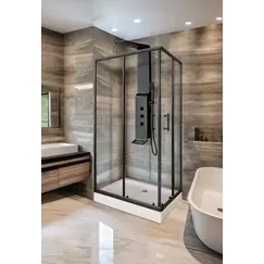 Душевой уголок QZ71B/QZ81B  PARLY низкий поддон