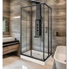 Душевой  уголок  ZQ121B PARLY с поддоном