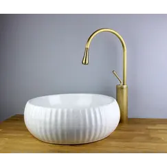 Раковина-чаша Bronze De Luxe Эмеральда