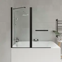 Шторка  на ванну F03B PARLY распашная