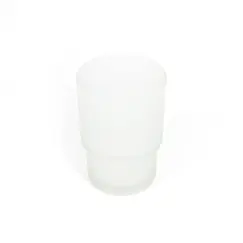 Стакан для ванной комнаты MELANA, стекло, матовый 80010