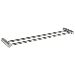 Двойная штанга для полотенец MELANA сатин хром MLN-865002