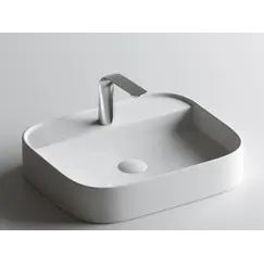 Умывальник чаша Ceramica Nova накладная прямоугольная Element 550*450*110мм
