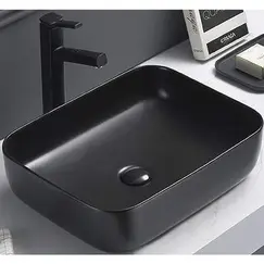 Раковина для ванной накладная прямоугольная CeramaLux 2105-1МВ