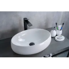 Накладная белая раковина для ванной Gid N9030b