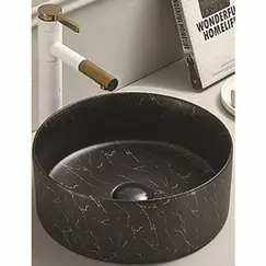 Раковина для ванной накладная круглая CeramaLux C1114