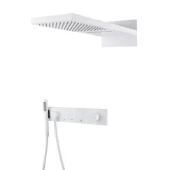 Встраиваемая  душевая система  Boheme ZODIAC 132-MW матовый белый