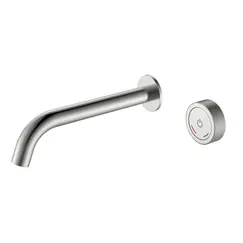 Смеситель автоматический для умывальника BOHEME TECH NIKEL BRUSH 158/2-NB